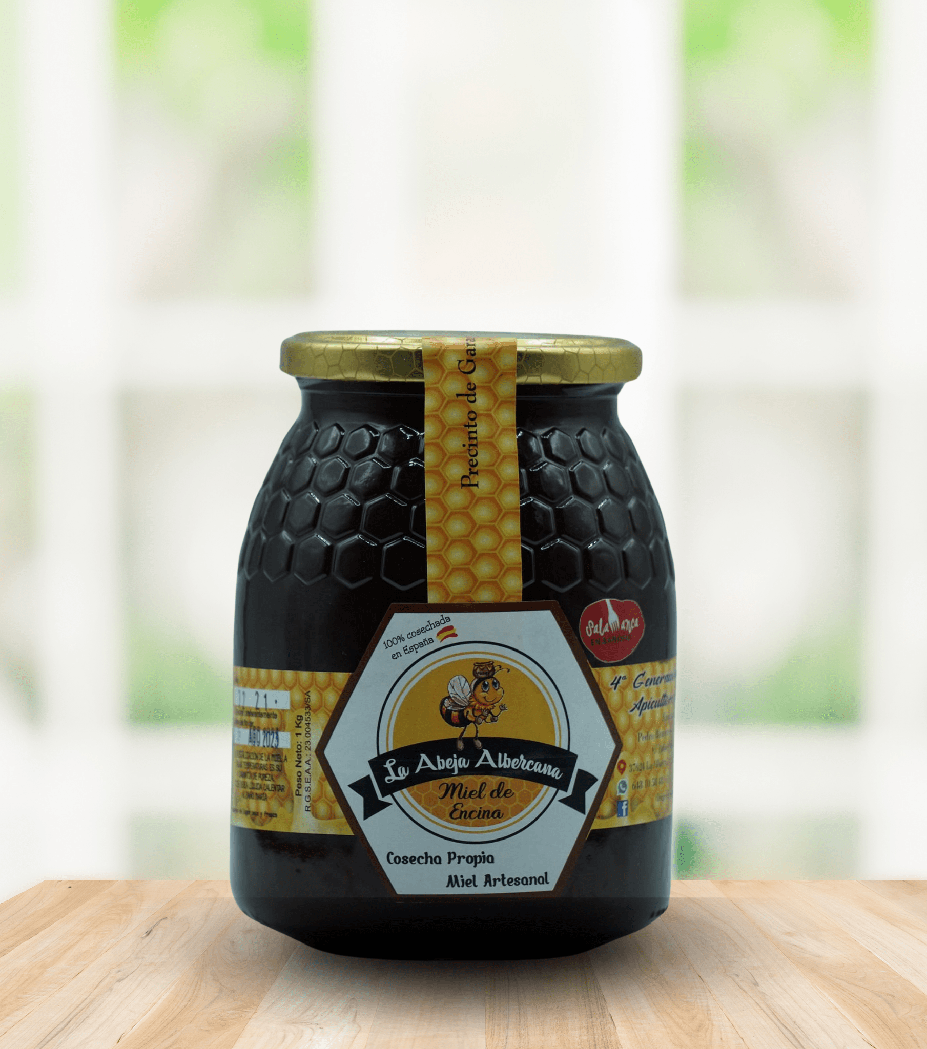 Miel de La Abeja Albercana (3) Miel de encina 1 | La Abeja Albercana