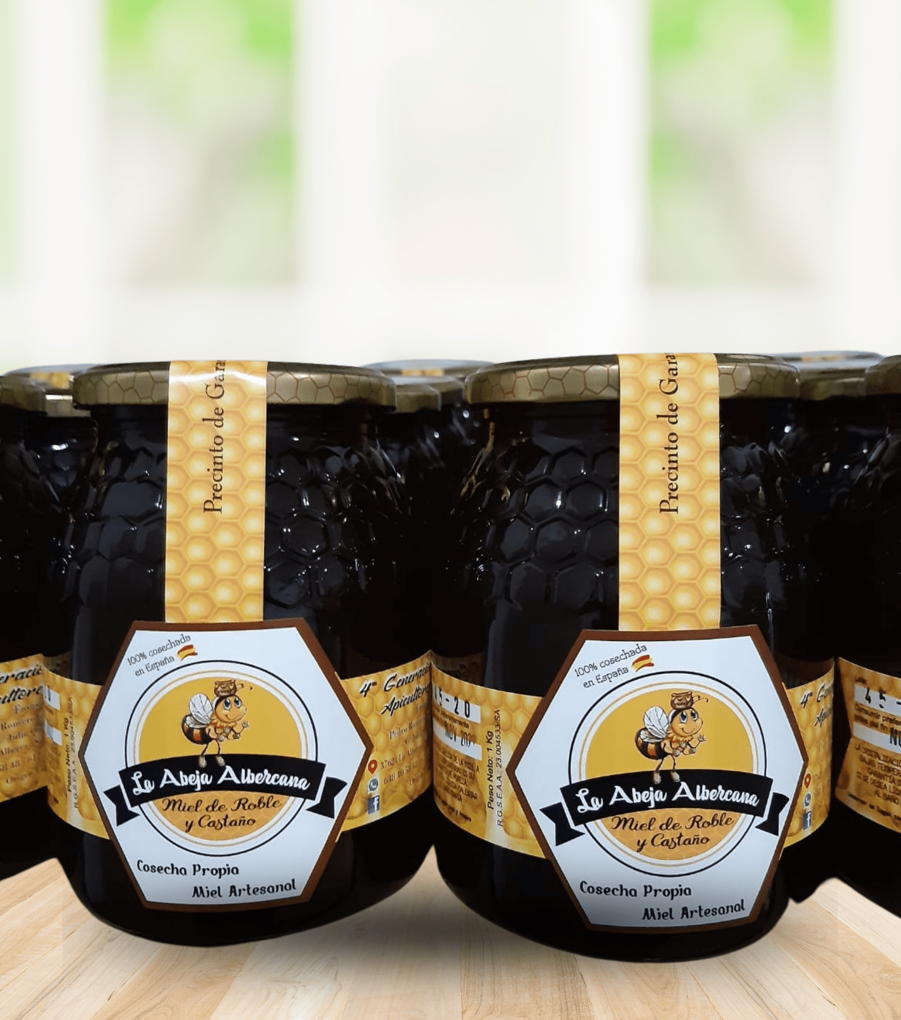Miel de La Abeja Albercana (6) Miel de Roble y Castaño 1 | La Abeja Albercana